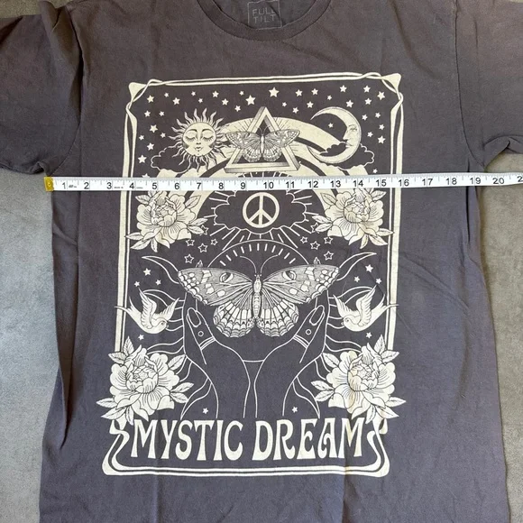 Full Tilt Brown Graphic Tee - Picture 6 of 6